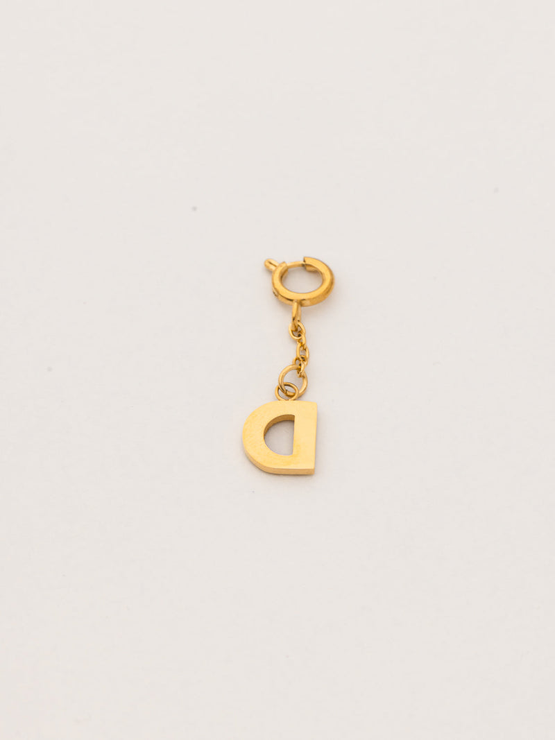 Pendentif Lettre D
