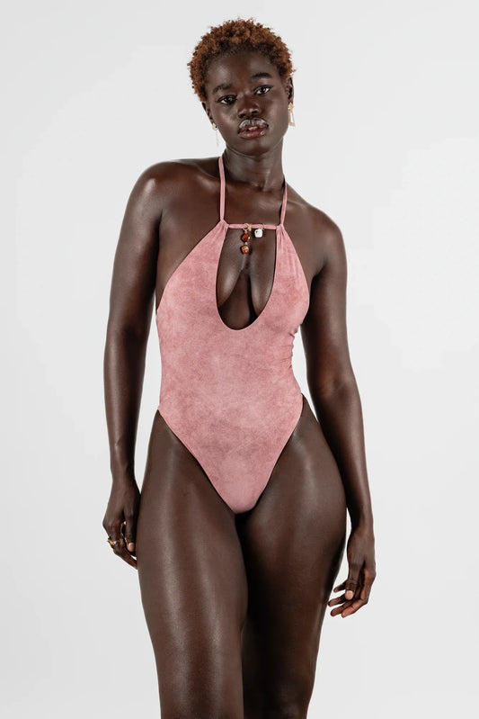 Armandii Onepiece Rose Daim